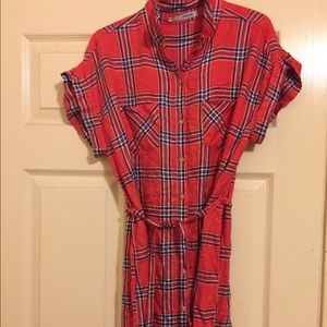 Maurice’s plaid dress